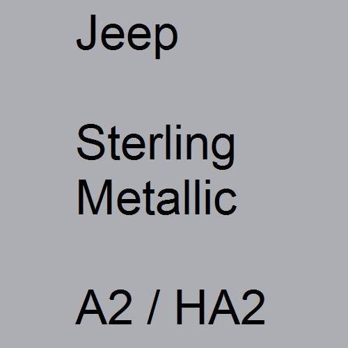 Jeep, Sterling Metallic, A2 / HA2.